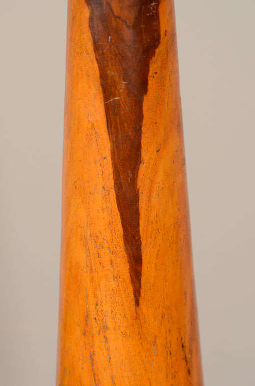 19th Century Sailor's Fid Made of Lignum Vitae and Brass For Sale 2