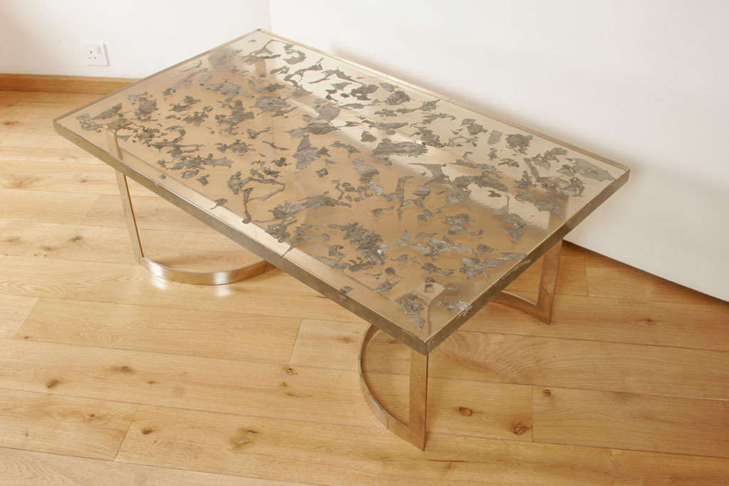 1970's Resin and Metal Coffee Table 3