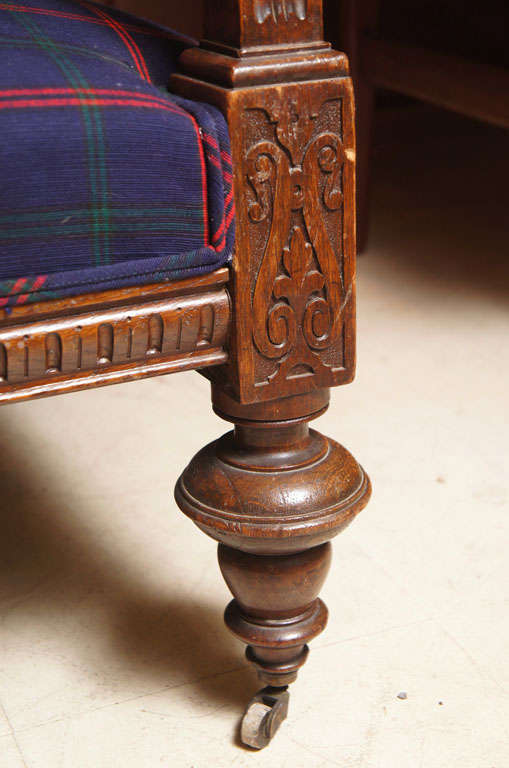 19th C Library Chair 4