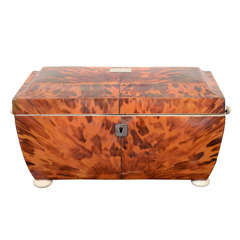 An English Regency Tea Caddy An English Regency Tea Caddy