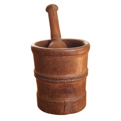 Antique American Mortar and Pestle