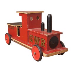 Antique GWR English Toy Train