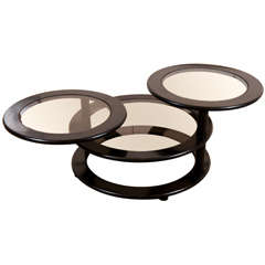 A Great Three Ring Coffee Table
