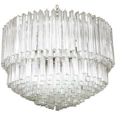 Exquisite Camer Style Murano Glass Chandelier (Matching Sconces Avail.) 11