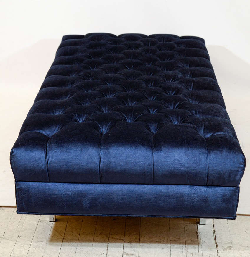 Floating Ludlow Custom Tufted Bench or Coffee Table For ...
