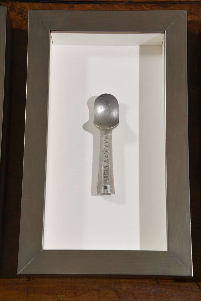 American Individual vintage Ice Cream Scoops Framed
