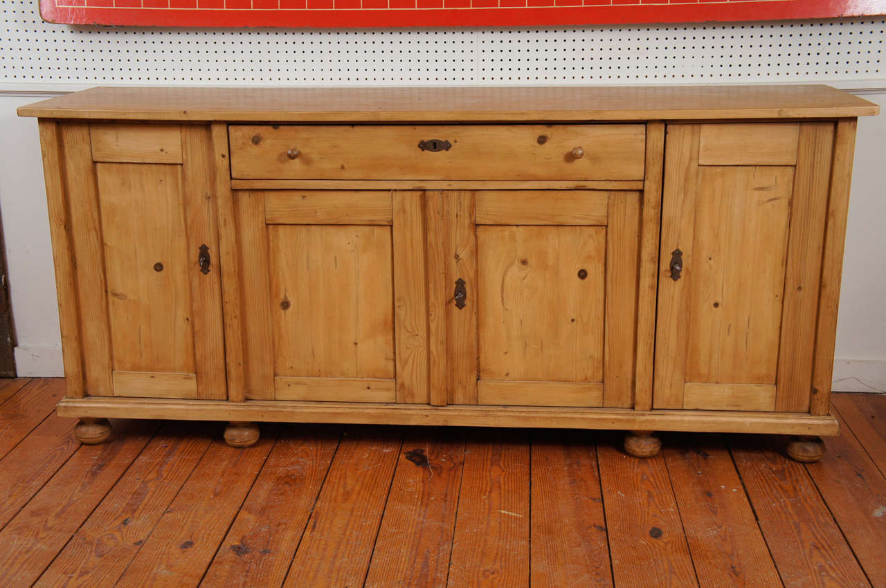 English Pine Dresser Base at 1stDibs