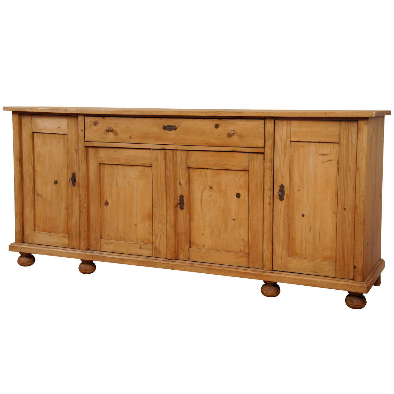 English Pine Dresser Base at 1stDibs