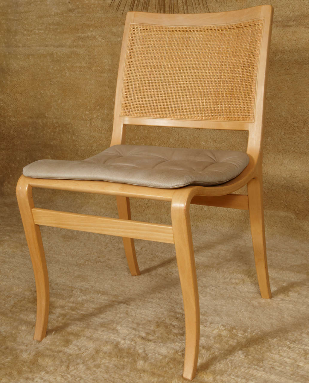 Birch Set of 6 Dining Chairs by Bruno Mathsson