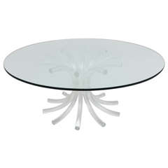 Chic Whimsical 70, S Lucite Coffee Table  
