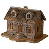 19th Century Black Forest Folk Art House 19th Century Black Forest Folk Art House