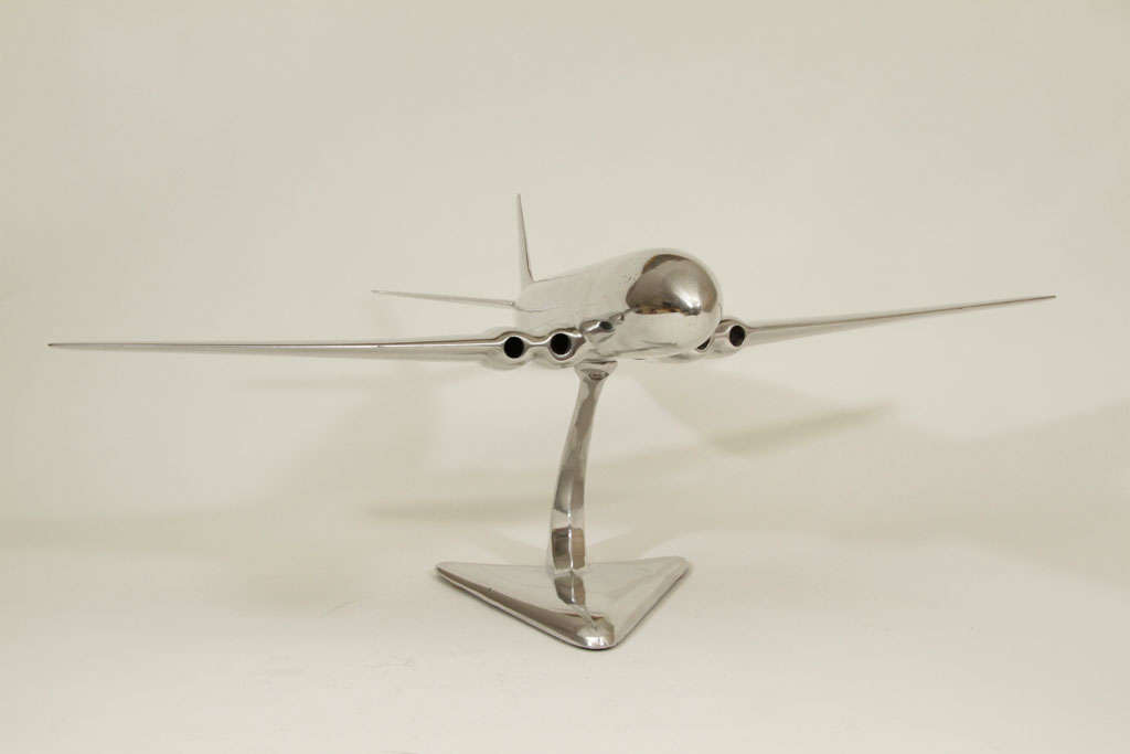 De Havilland Comet Cast Aluminum Airplane Model In Excellent Condition In New York, NY