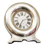 Antique Sterling Silver Clock, by William Bomins