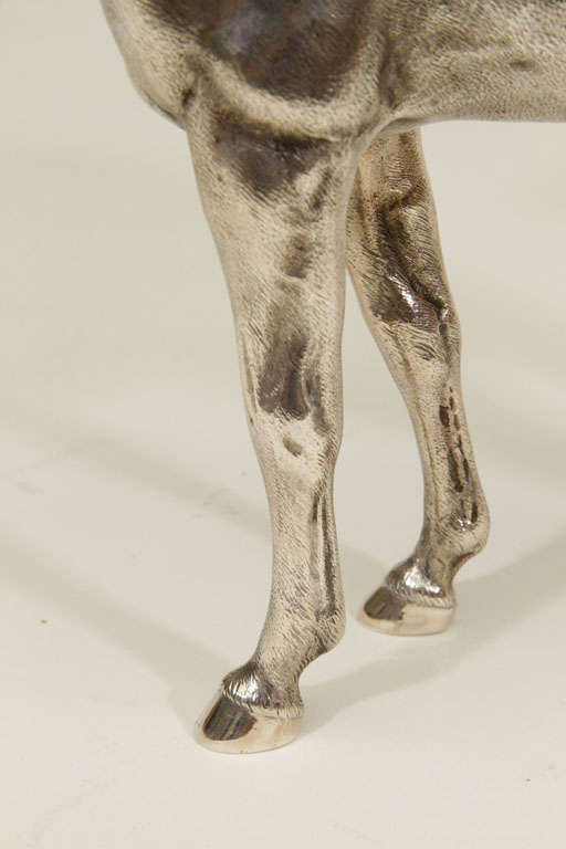 Sterling Silver Model of  a Horse 1