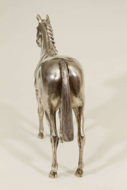 Sterling Silver Model of  a Horse 2