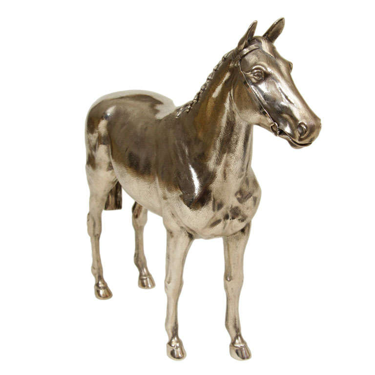 Sterling Silver Model of  a Horse