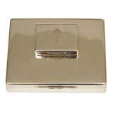 Antique Sterling Silver Cigarette Case and Match Box