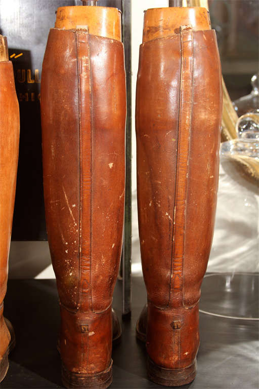 Antique Leather Riding Boots 2