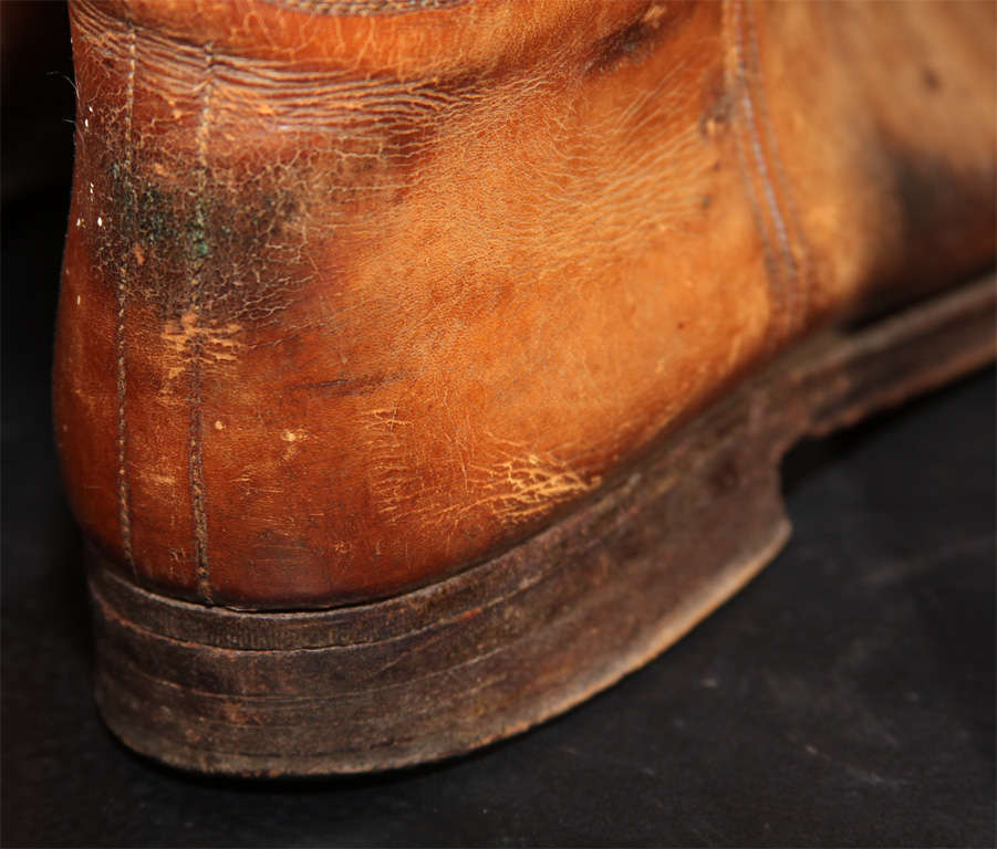 Antique Leather Riding Boots 3