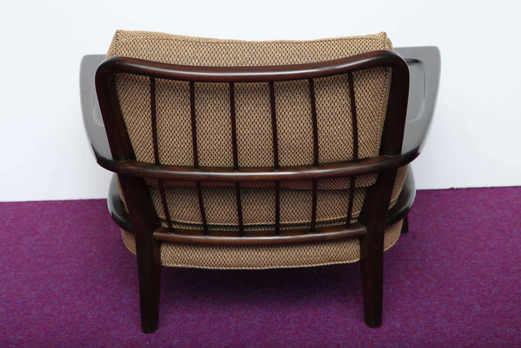 Mid-20th Century Rare lounge Chair and Ottoman by Paul Laszlo