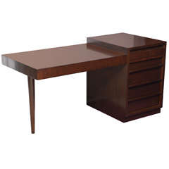 4 Drawer Desk by TH Robsjohn-Gibbings for Widdicomb