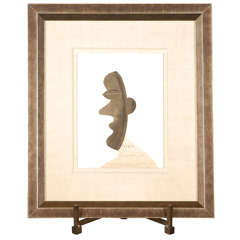 Sophisticated original outsider collage