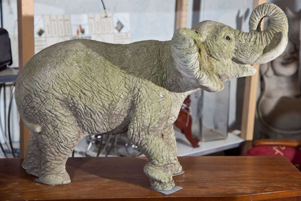 Great Vintage Garden Elephant