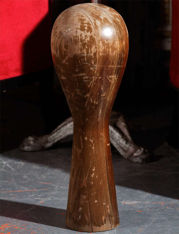 Wood Sculpture/hat Stand