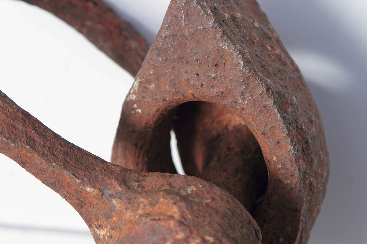 Cast Iron French Ship's Anchor 4