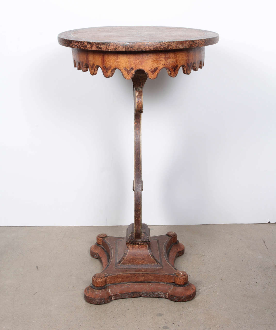 Swedish Lyre Table In Good Condition In New York, NY