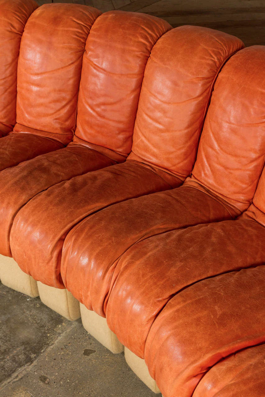 De Sede Ds-600 Sofa by Ueli Berger, Eleanora Peduzzi-Riva and Heinz Ulrich 1