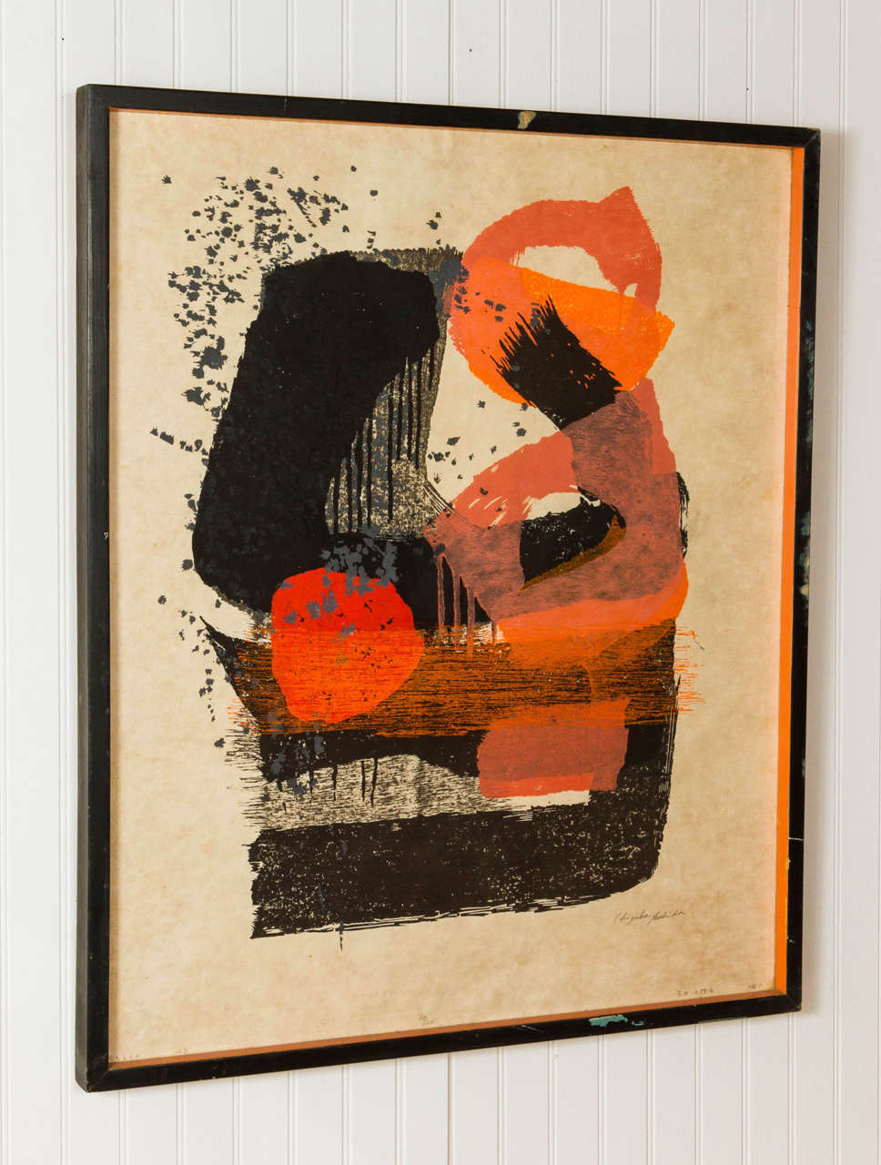 Mid-20th Century Woodblock Print by Chizuko Yoshida