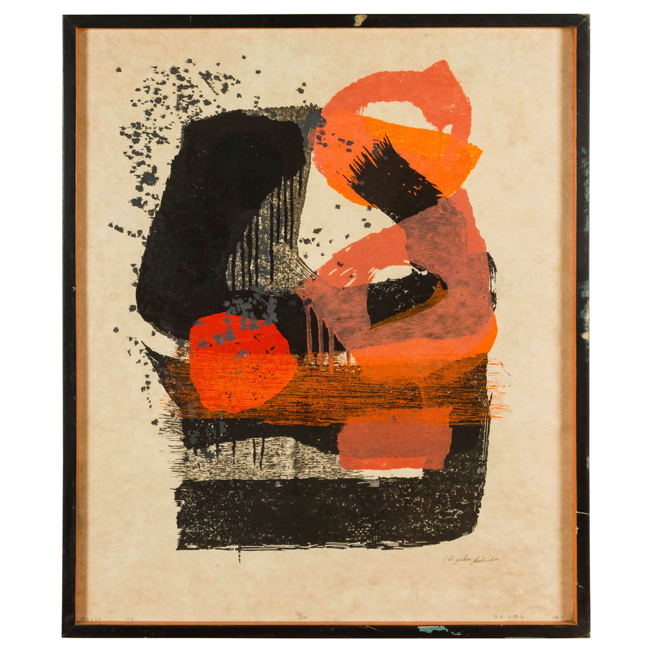 Woodblock Print by Chizuko Yoshida