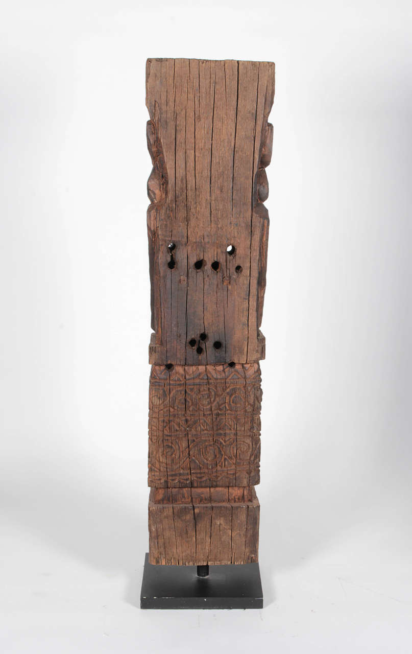 Indonesian Hand-Carved Wood Figure 2