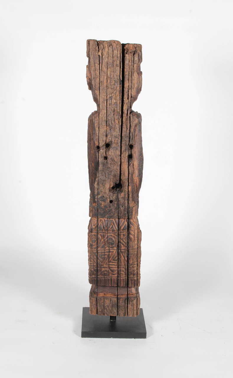 Indonesian Hand-Carved Wood Figure 6