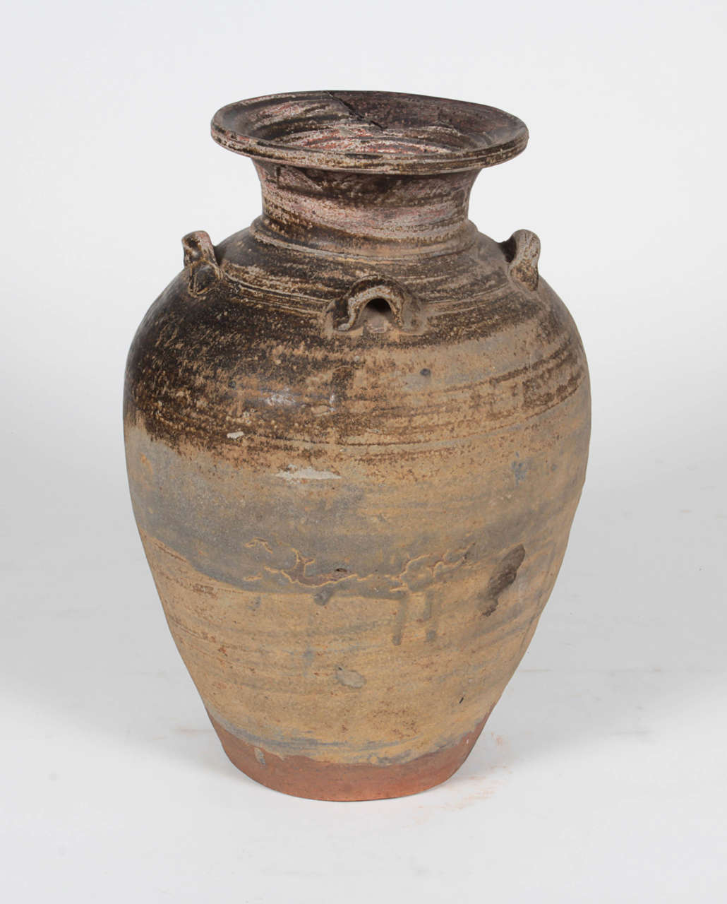 Antique ceramic urn from Indonesia. Personally selected by Donna Karan for her Urban Zen brand.