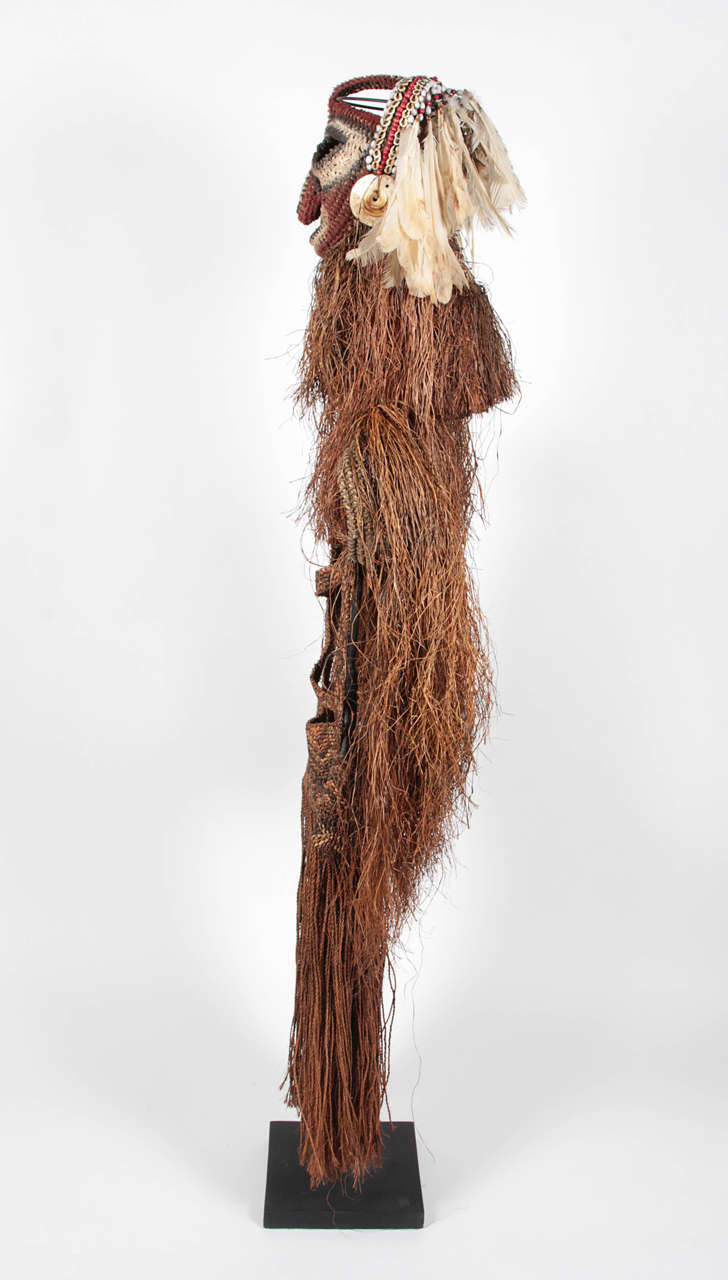 Contemporary Traditional Papua New Guinea Ceremonial Robe For Sale