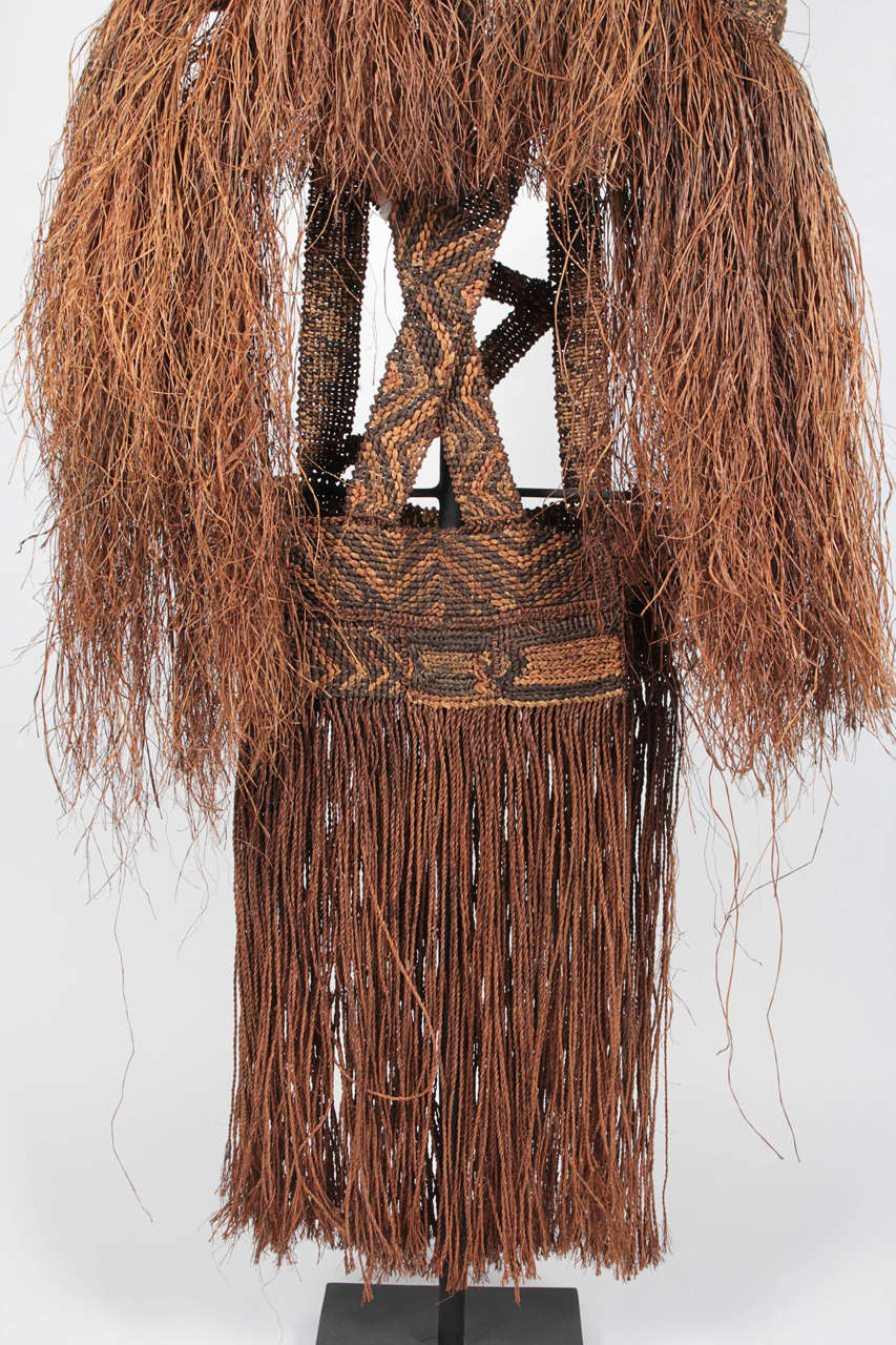 Traditional Papua New Guinea Ceremonial Robe For Sale 2