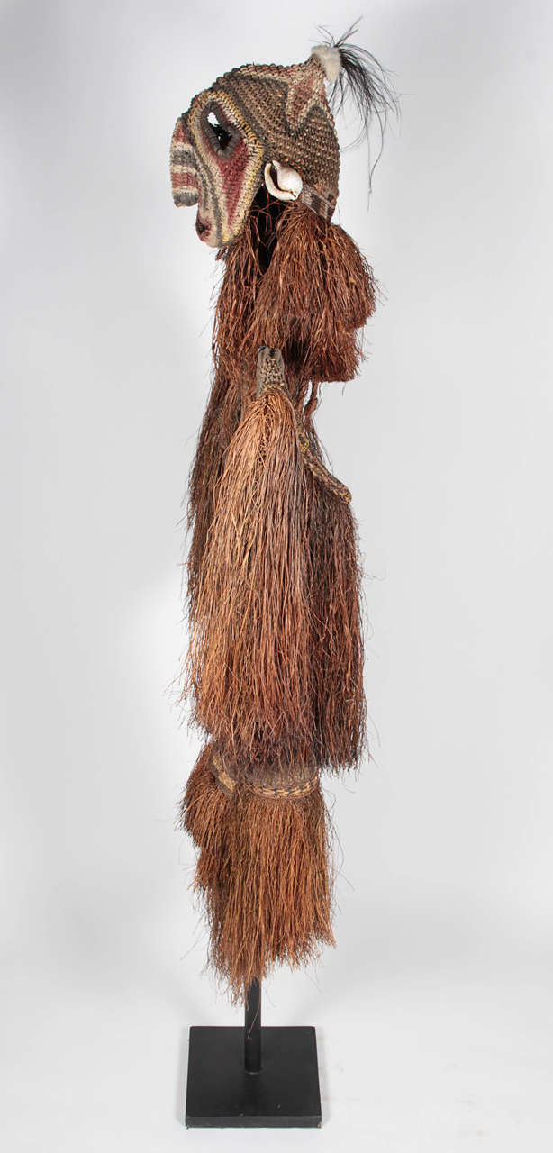 Contemporary Traditional Papua New Guinea Ceremonial Robe For Sale