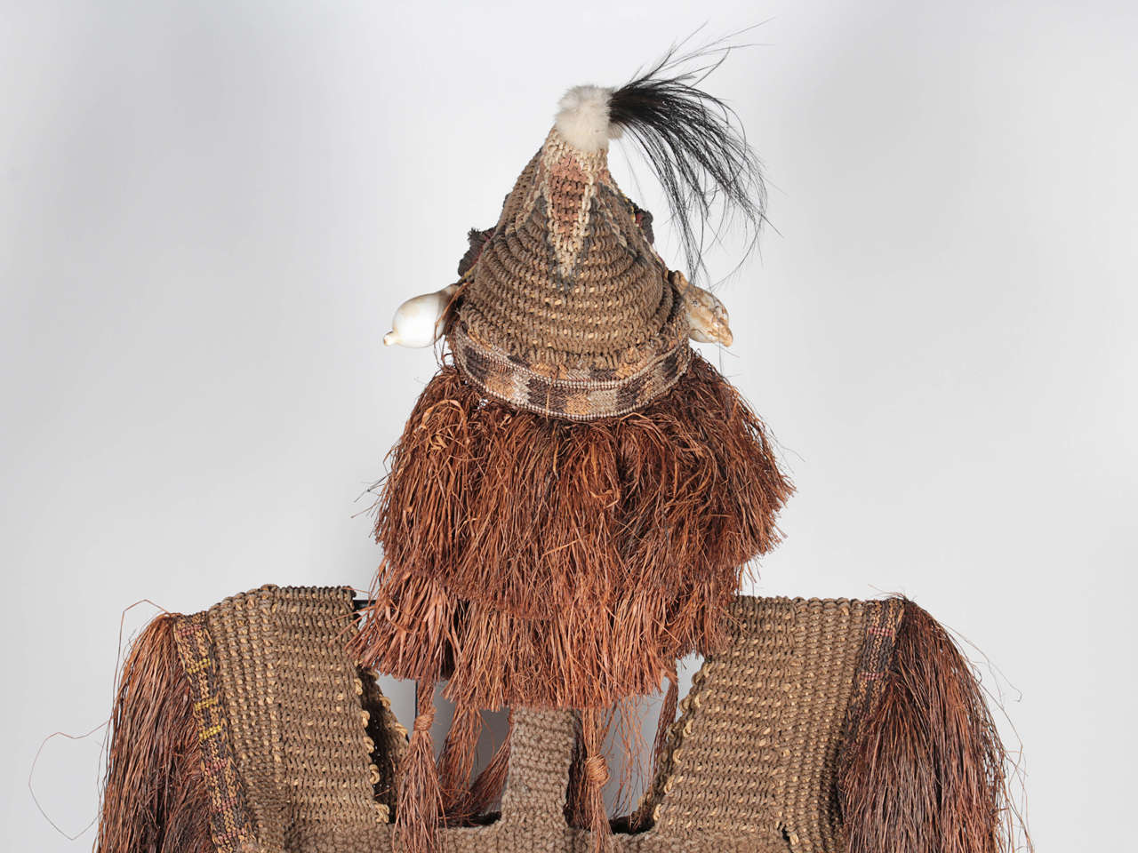 Rattan Traditional Papua New Guinea Ceremonial Robe For Sale