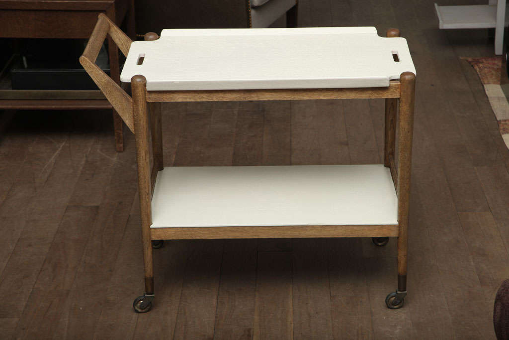 American Two-tone Serving Cart