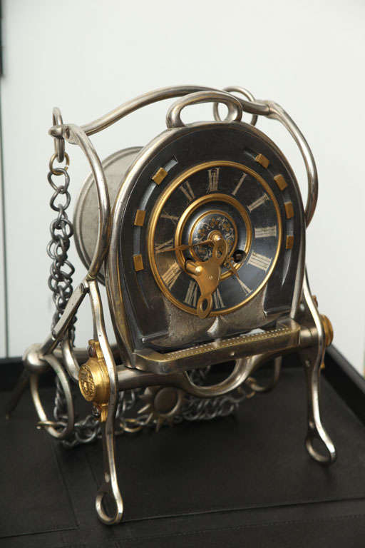 Antique English Chiming Clock at 1stdibs