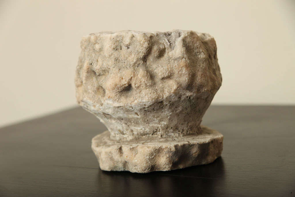 Marble stone mortar 2
