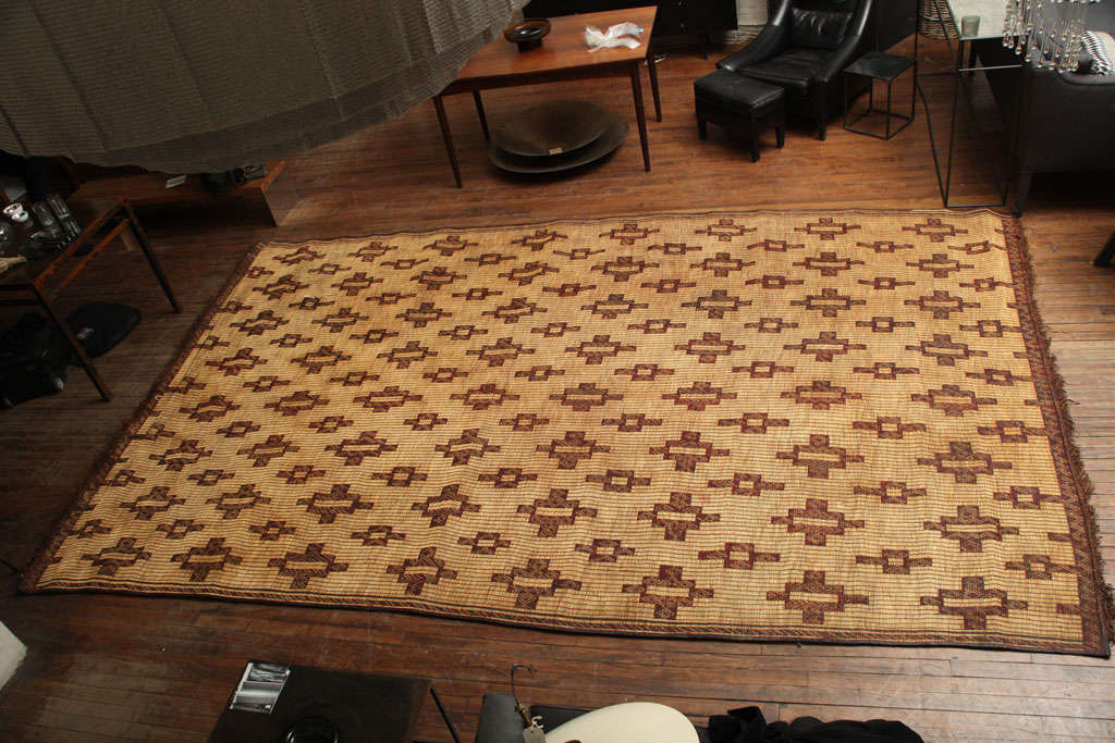 Hand-woven Moroccan Rug