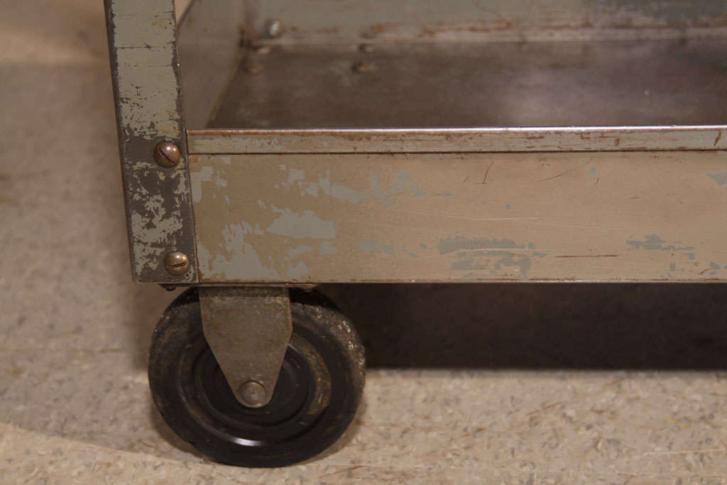 20th Century Factory Steel Cart