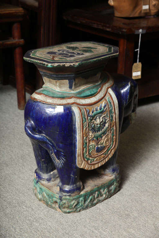 Elephant  Garden Seat 1
