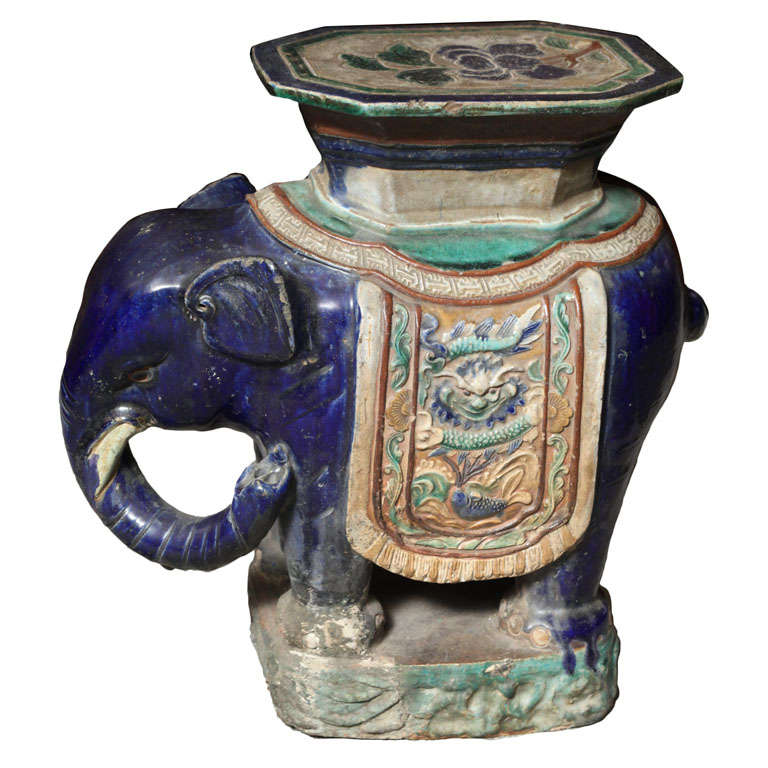 Elephant  Garden Seat