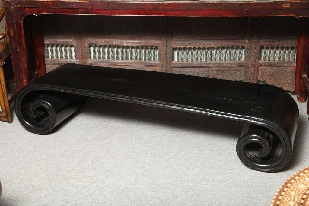 Scroll End Coffee Table