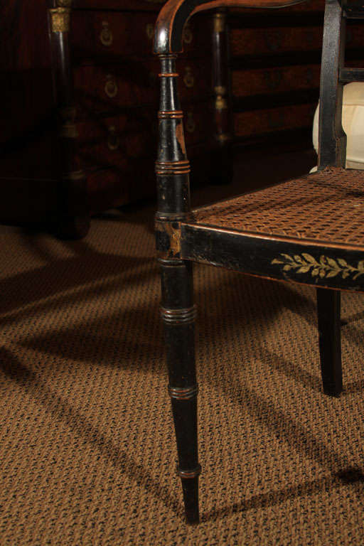 English Regency Arm Chair For Sale 1