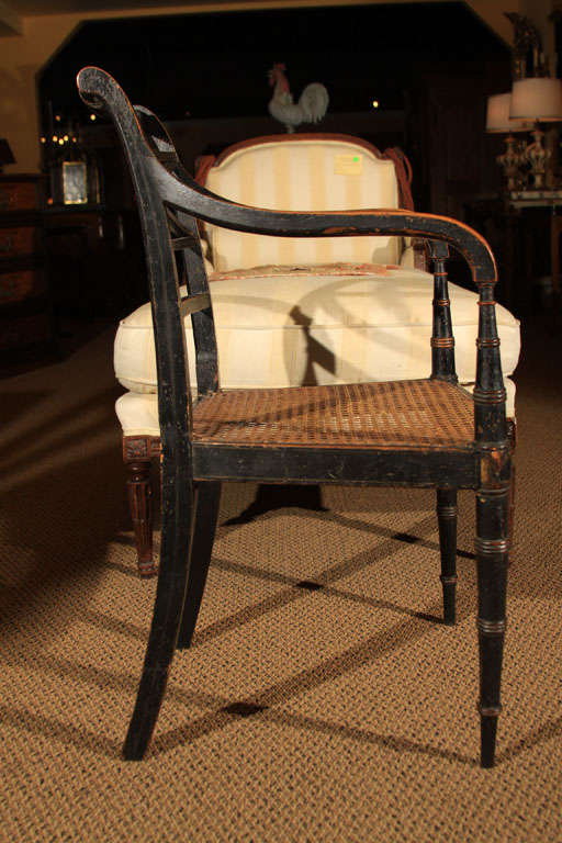 English Regency Arm Chair For Sale 3